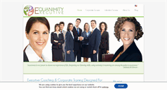 Desktop Screenshot of equanimityexecutive.com
